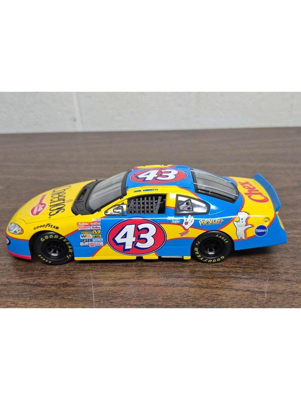 NASCAR Diecast Car - 2001 Dodge Intrepid by John Andretti - #43 Cheerios